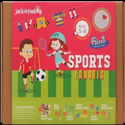 محبين الرياضة 6 في ١ صندوق الحرف اليدوية