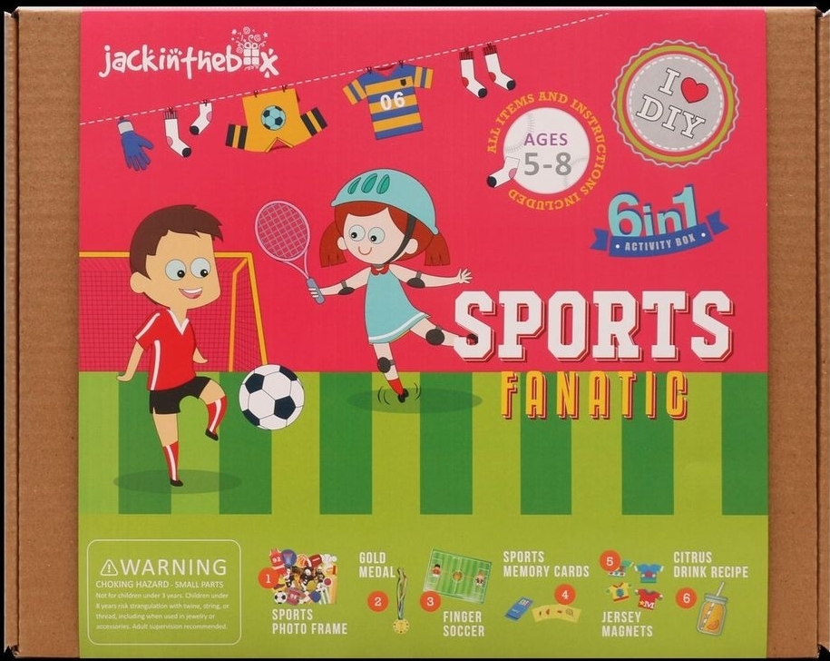 محبين الرياضة 6 في ١ صندوق الحرف اليدوية