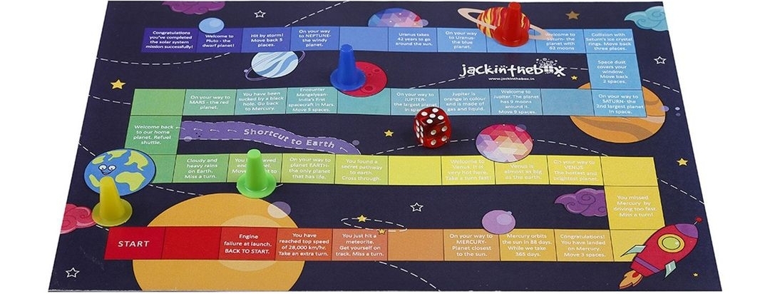 مكتشف الفضاء 6 في 1 صندوق الحرف اليدوية