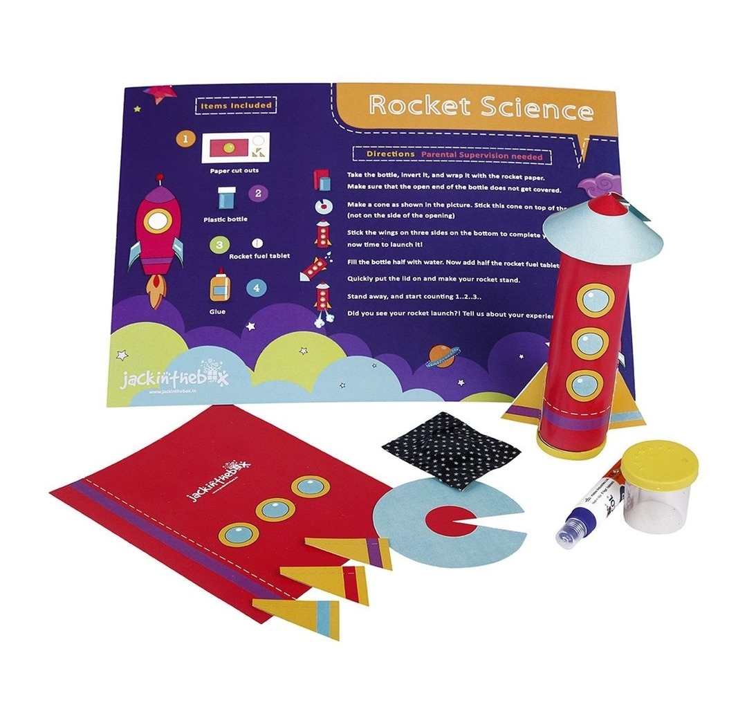 مكتشف الفضاء 3 في 1 صندوق الحرف اليدوية