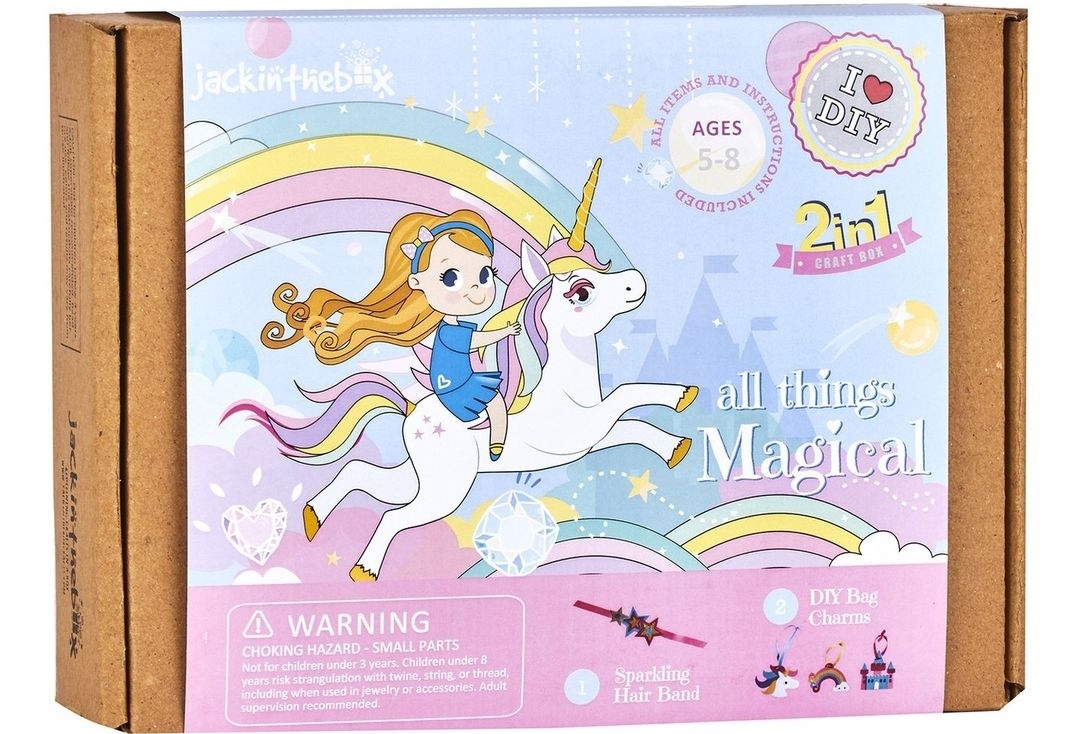 كل شيْ من الخيال 2 في 1 صندوق الحرف اليدوية