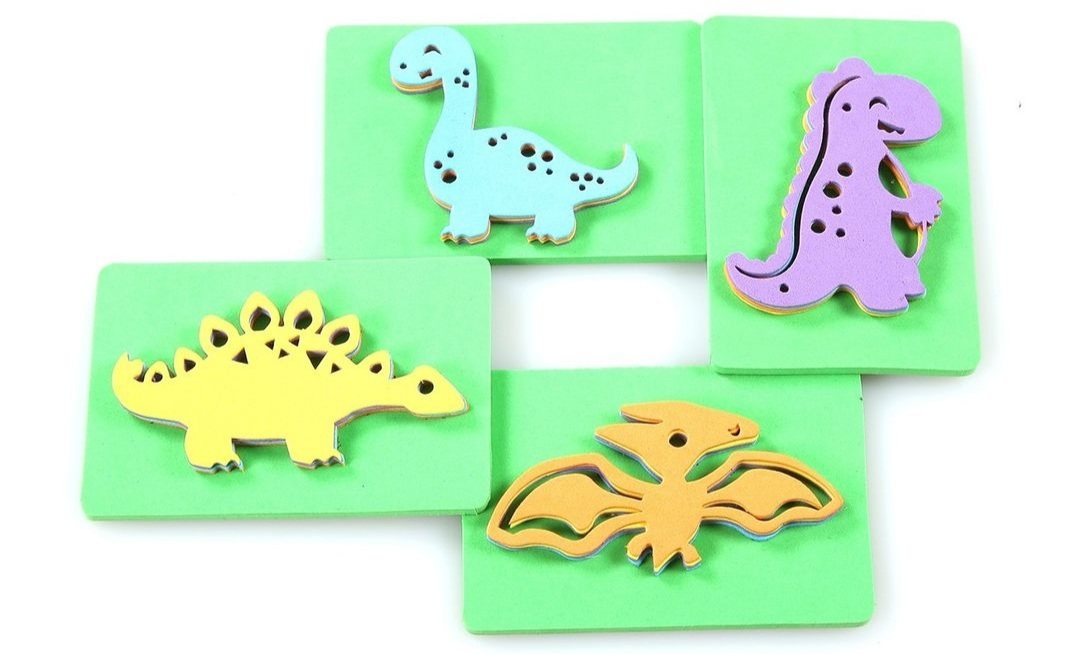 مكتشف الديناصورات 6 في 1 صندوق الحرف اليدوية 