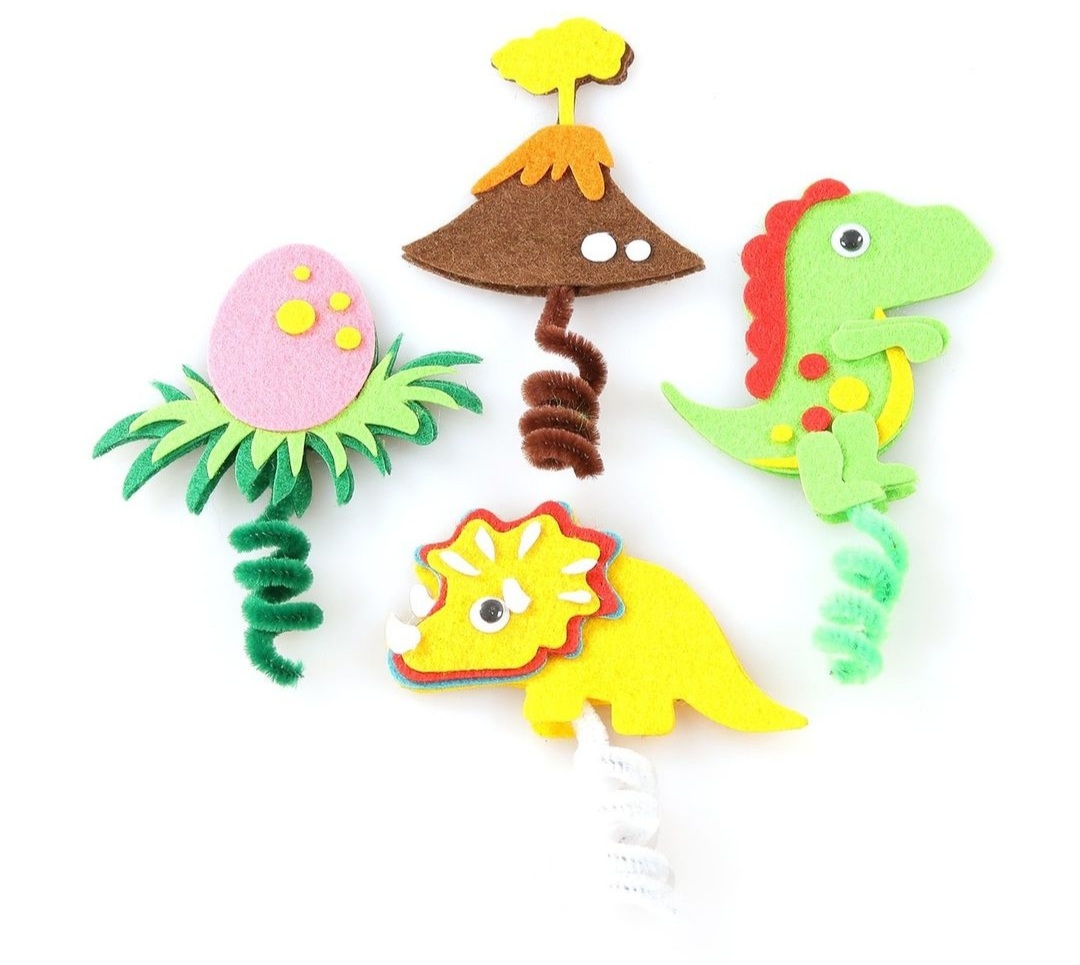 مكتشف الديناصورات 6 في 1 صندوق الحرف اليدوية 