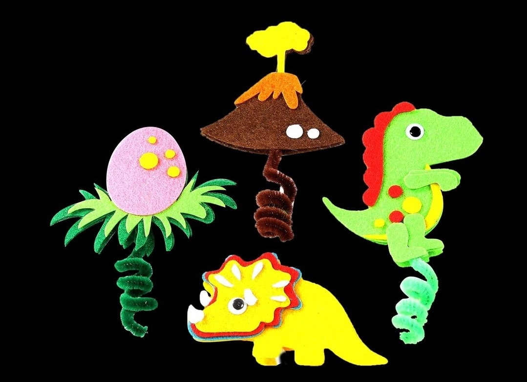 مكتشف الديناصورات 2 في 1 صندوق الحرف اليدوية 