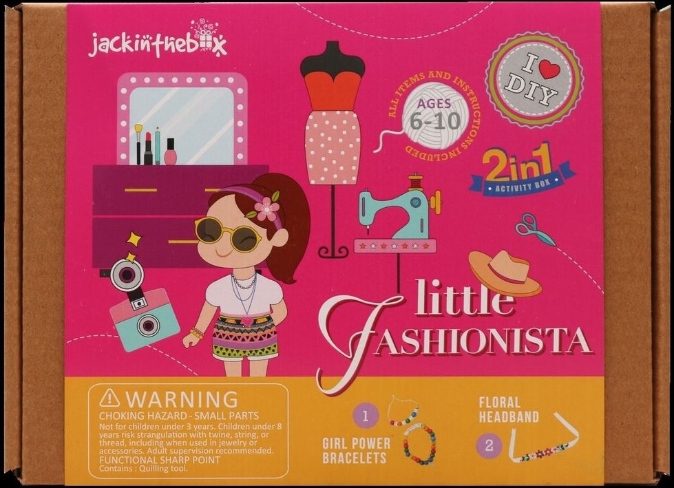 المصممة الصغيرة 2 في 1 صندوق الحرف اليدوية