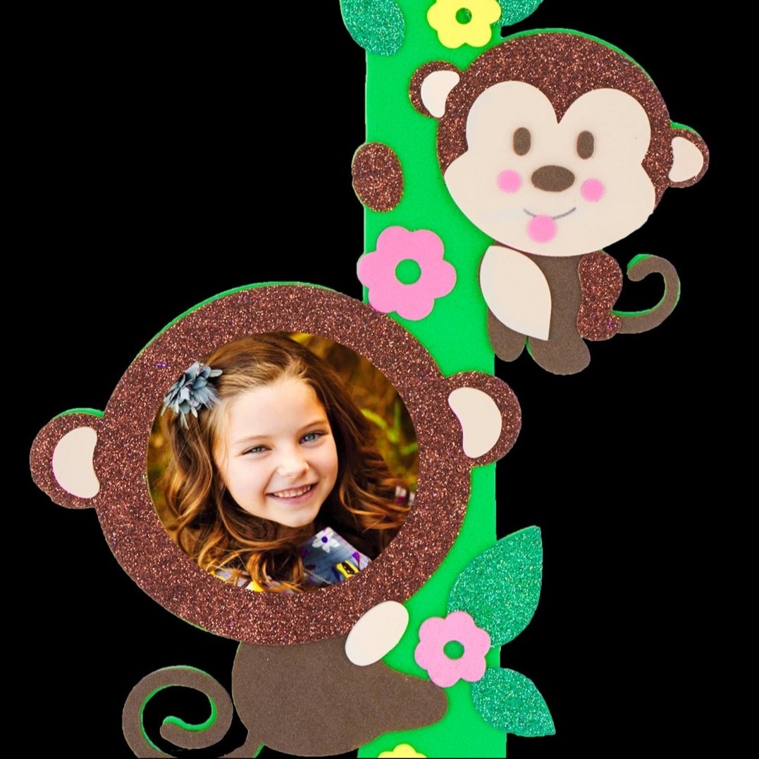 غابات سفاري 6 في 1 صندوق الحرف اليدوية