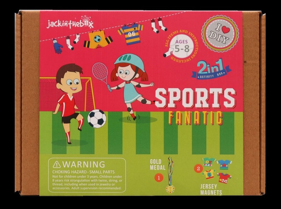 محبين الرياضة 2 في ١ صندوق الحرف اليدوية