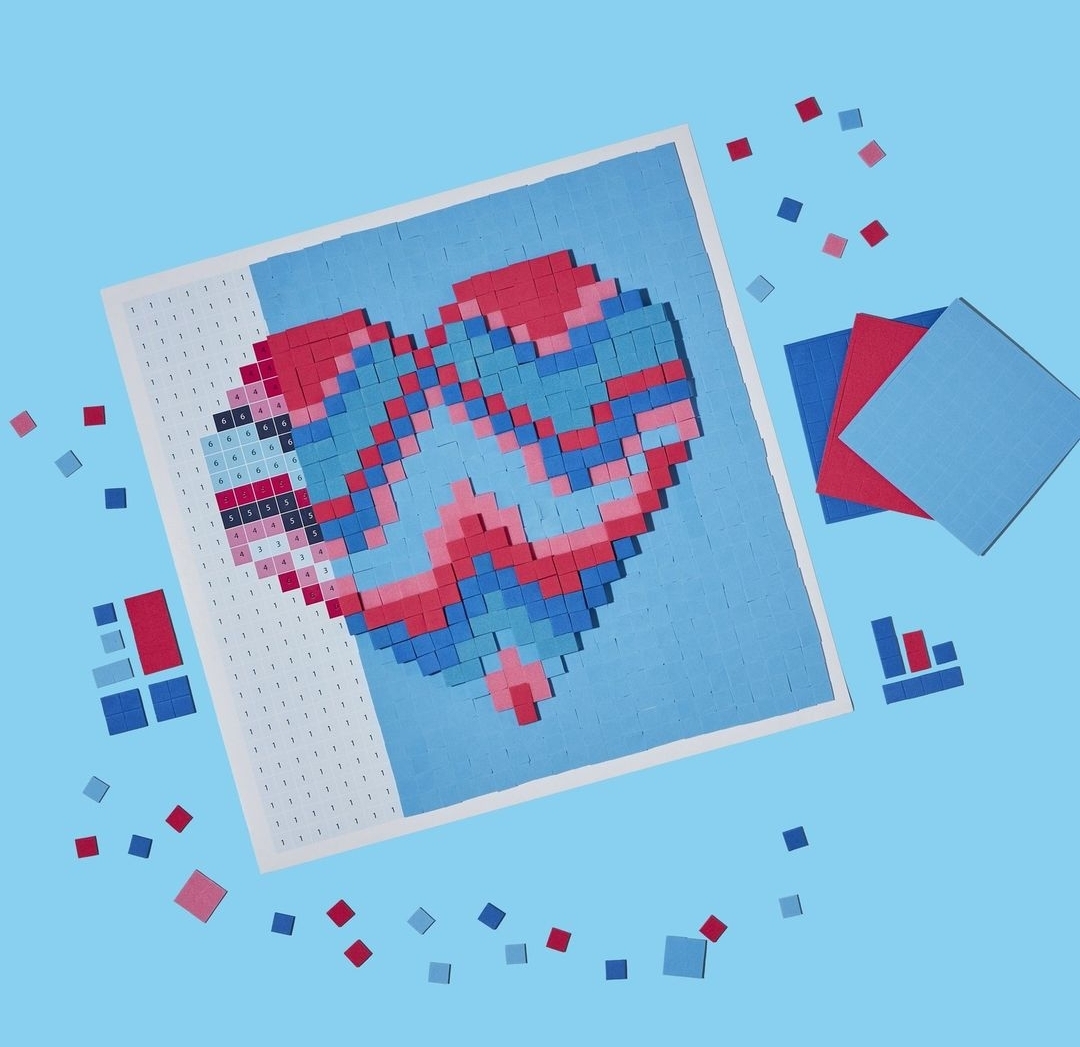 3D قص و لصق القلب 