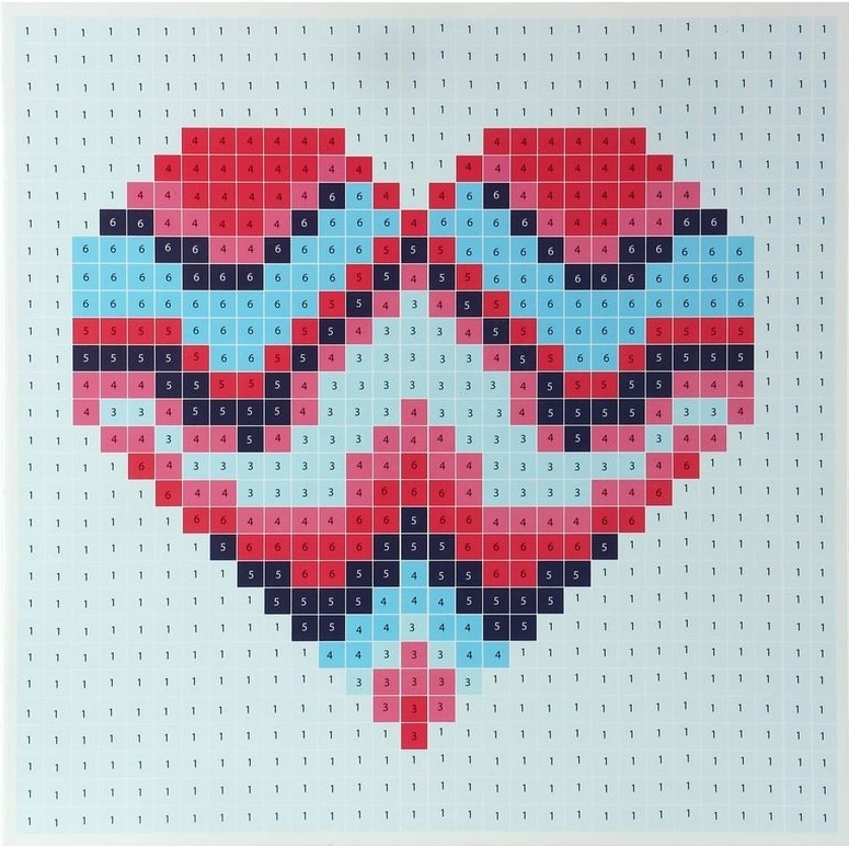 3D قص و لصق القلب 