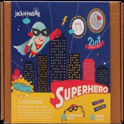 الرجل الخارق 2 في 1 صندوق الحرف اليدوية