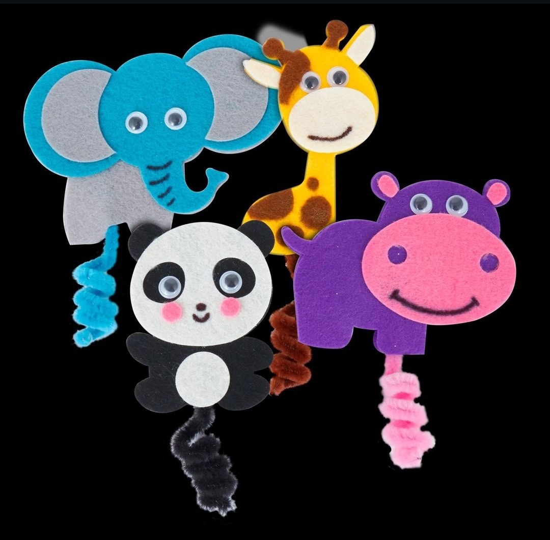 غابات سفاري 3 في 1 صندوق الحرف اليدوية