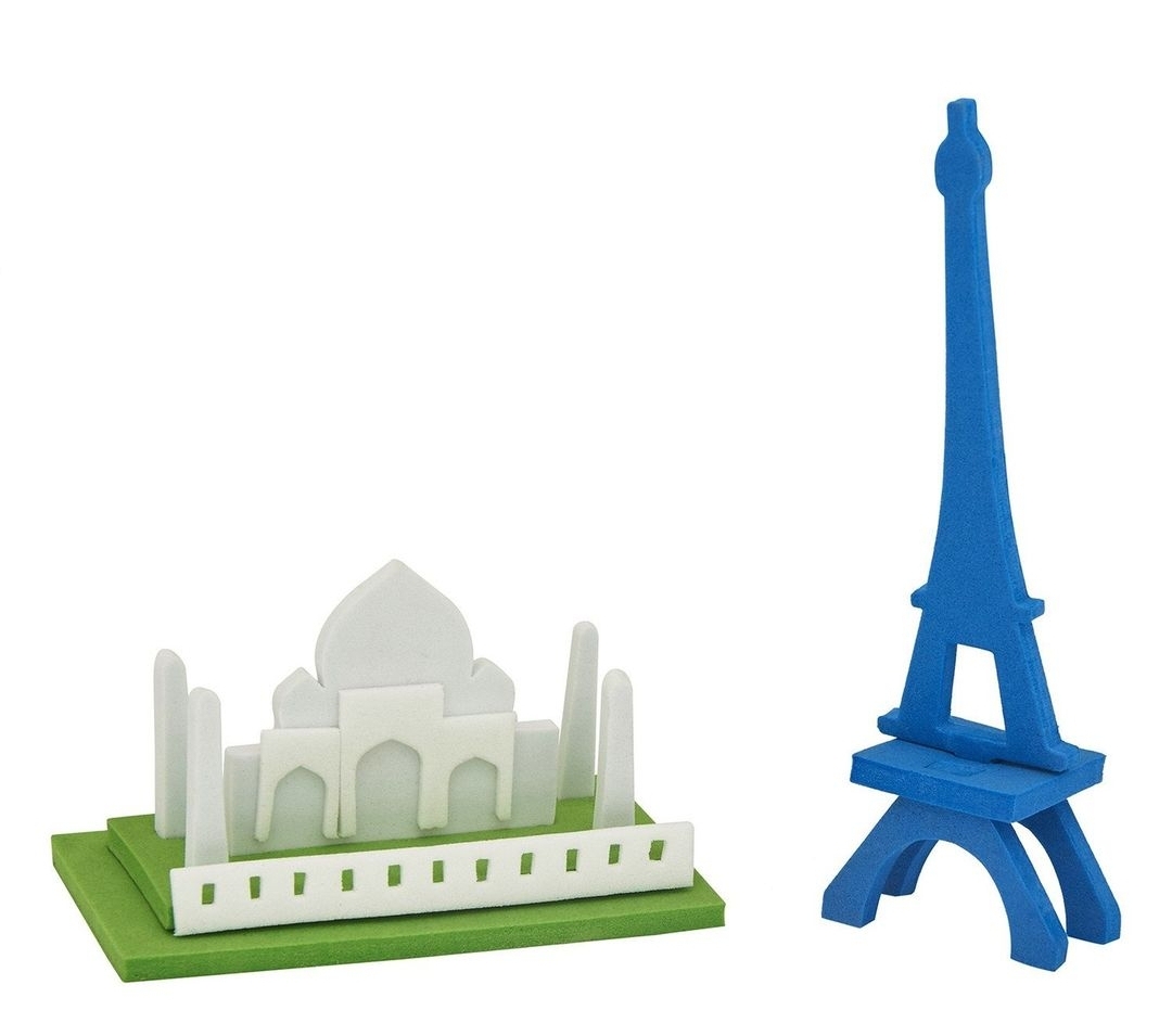 من جول العالم 2 في 1 صندوق الحرف اليدوية 