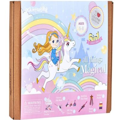 كل شيْ من الخيال 6 في 1 صندوق الحرف اليدوية