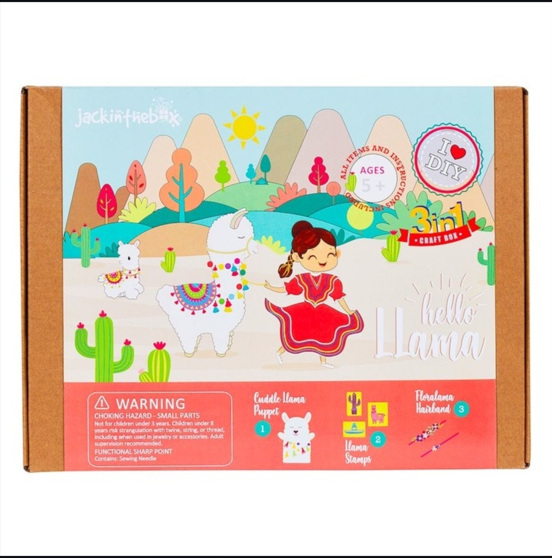 مرحبا ايتها الاما 3 في 1 صندوق الحرف اليدوية