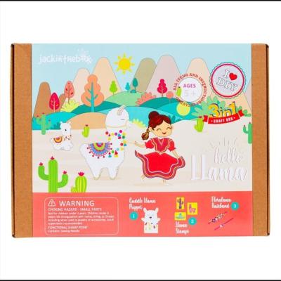 مرحبا ايتها الاما 3 في 1 صندوق الحرف اليدوية