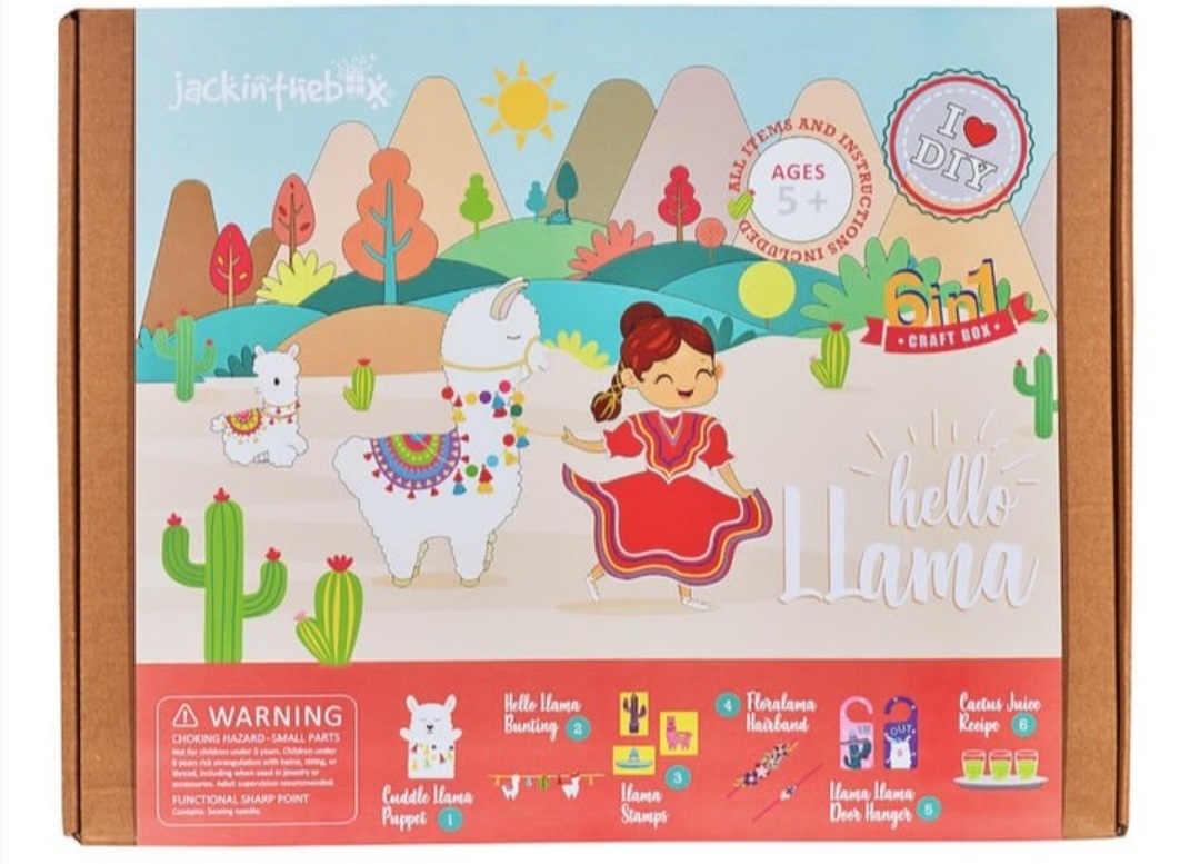 مرحبا ايتها الاما 6 في 1 صندوق الحرف اليدوية
