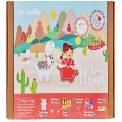 مرحبا ايتها الاما 6 في 1 صندوق الحرف اليدوية