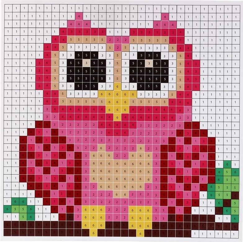 3D قص و لصق البومة