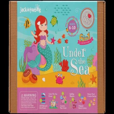 في أعماق البحر  6  في 1 صندوق الحرف اليدوية