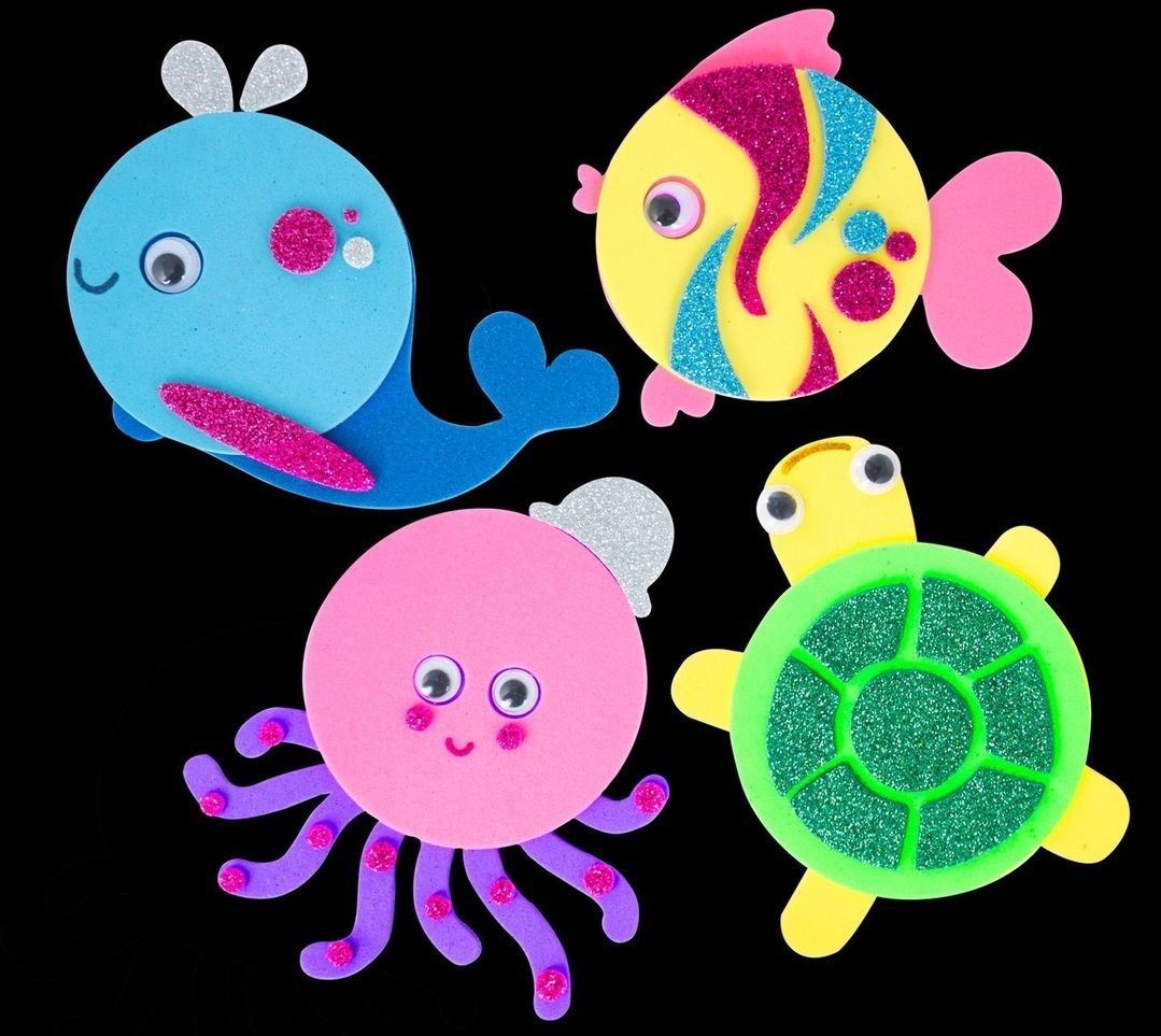 في أعماق البحر  6  في 1 صندوق الحرف اليدوية