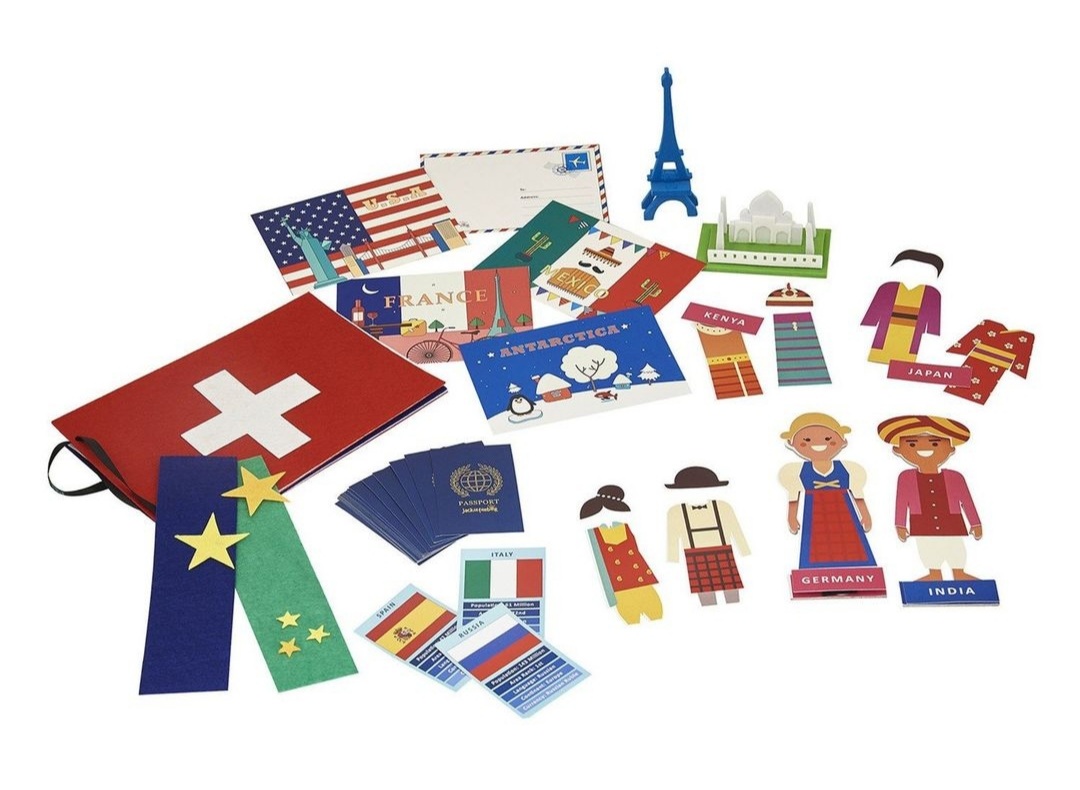 من جول العالم 6 في 1 صندوق الحرف اليدوية 